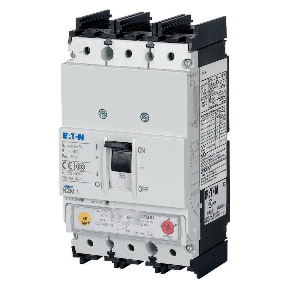 Miniatuur Stroomonderbreker, TUYA WIFI Smart Switch Stroomonderbreker Energiemeter 4P Drie Fase