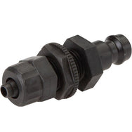 DN 5 POM En PVDF Luchtkoppeling-nippels, Opsteekfitting Met Schotdoorvoer