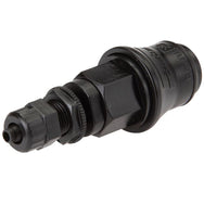 DN 5 Plastic Air Coupling Sockets With Union Nut And Bulkhead