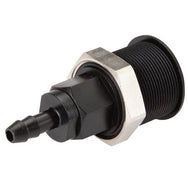 DN 5 POM En PVDF Luchtsnelkoppelingen, Pull-off, Slangpilaar Met Schotdoorvoer