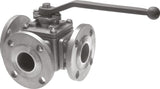 Hoofdafbeelding van de collectie - Flanged Stainless Steel Full Bore Ball Valves