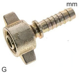 Hoofdafbeelding van de collectie - Slangpilaar Fittingen Staal / Gietijzer G-Draad Vrouwelijk DIN 8537/DIN 20033 Veiligheidskraag