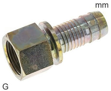 Slangpilaar Fittingen Stalen G-Draad Vrouwelijke PN25 Veiligheidskraag