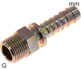 Hoofdafbeelding van de collectie - Slangpilaar Fittingen Stalen G-Draad Mannelijke Veiligheidskraag