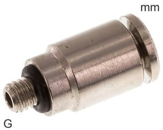 Push-In-Fittingen Messing G-Draad Mannelijk