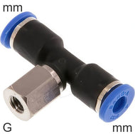 Insteek T-Stukken Messing En Kunststof G-Draad Vrouwelijk