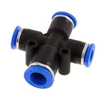 X Push-In-Fitting Messing En Kunststof 3 Gereduceerde Uitgangen