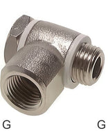 Push-On Bochtfittingen G-Draad Mannelijk/Vrouwelijk Banjo