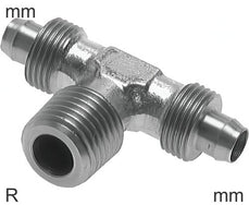 Push-On T-Stukken RVS R-Draad Mannelijke T-Vorm Zonder Moer