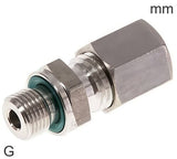 Hoofdafbeelding van de collectie - Knelfittingen RVS G-Draad Mannelijk Met Elastomeer Afdichting