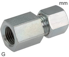 Knelfittingen RVS G-Draad Vrouwelijk