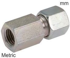 Knelfittingen RVS Metrische Schroefdraad Vrouwelijk