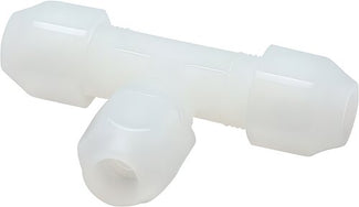 Compressie T-Stukken Plastic PVDF