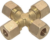 Hoofdafbeelding van de collectie - Compression Cross Fittings Brass