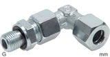 Hoofdafbeelding van de collectie - Snijring Bochtfittingen Staal / RVS G-Draad Mannelijk Verstelbaar