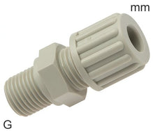 Snijring Fittingen Plastic G-Draad Mannelijk