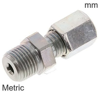 Snijring Fittingen Staal / RVS Metrische Schroefdraad Mannelijk