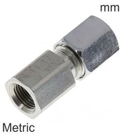 Snijring Fittingen Staal / RVS Metrische Schroefdraad Vrouwelijk