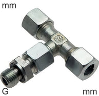 Snijring T-Stukken Staal / RVS G-Draad Mannelijk T-Vorm Verstelbaar