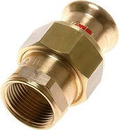 Persfittingen Scheidbaar Met Binnen Pers En Binnendraad En Vlakke Afdichting