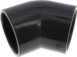 PVC Bochtfittingen 45 Graden Met Vrouwelijke Sok PN16