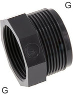 PVC Fittingen Gereduceerd Met Cilindrische Mannelijke En Binnendraad Korte PN16