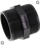 Hoofdafbeelding van de collectie - Dubbele Nippels PVC G-Draad Mannelijk PN16