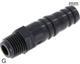 Hoofdafbeelding van de collectie - Slangpilaar Fittingen PVC G-Draad Mannelijk Voor Kunststof Draad