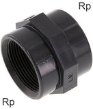 Hoofdafbeelding van de collectie - Socket Fittings PVC Rp-Threads PN16