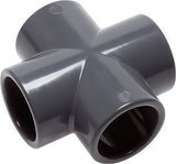 Hoofdafbeelding van de collectie - PVC Cross Fittings With Female Socket PN16