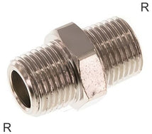 Dubbele Nippels Messing / Gietijzer / RVS R-Draad PN25