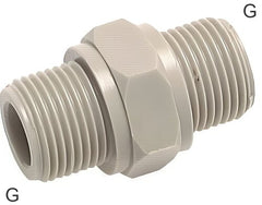 Dubbele Nippels Plastic G-Draad PN10