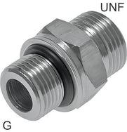 ORFS Dubbele Nippels UNF/G-Draad PN630