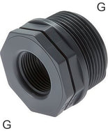 Verloopnippels Plastic PP G-Draad PN10