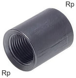 Hoofdafbeelding van de collectie - Sokfittingen RVS Rp-Draad EN 10241/DIN 2986 PN40