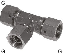 T-Stukken Staal / RVS G-Draad Vrouwelijk Met 60 Graden Slangconus PN400