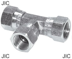 T-Stukken Stalen JIC-Draad Vrouwelijk PN310