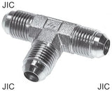 Hoofdafbeelding van de collectie - T-Stukken Staal / RVS JIC-Draad Mannelijk PN310