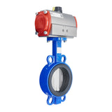 Hoofdafbeelding van de collectie - Pneumatic Stainless Steel Butterfly Valves (Wafer)