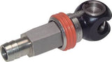 Hoofdafbeelding van de collectie - Safety Swivel DN 7.2 Euro Air Coupling Sockets With Hose Pillar