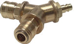 Hoofdafbeelding van de collectie - DN 7.2 Euro Air Coupling Junctions With Two Sockets