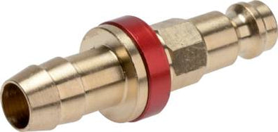 Color Coded DN 5 Air Coupling Plugs With Hose Pillar