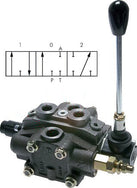 3-3-Way Hand Lever Valves