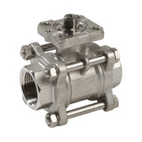 Hoofdafbeelding van de collectie - Stainless Steel Ball Valves (ISO-Top) For Electric Actuator