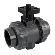 PVC ISO-Top Ball Valves (Solvent Sockets)