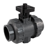 Hoofdafbeelding van de collectie - PVC Ball Valves (ISO-Top Solvents) For Pneumatic Actuator