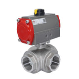Hoofdafbeelding van de collectie - 3-Way Pneumatic Ball Valves