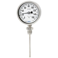 Bimetalen Thermometers Met Onderaansluiting