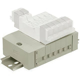 Hoofdafbeelding van de collectie - SMC Stapelbare Verdeelstukken Met DIN-Profielmontage D-sub Connector SS5Y5-45F 5000