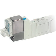 SMC 5/3-Way In-Line Pneumatic Solenoid Valves SY7000